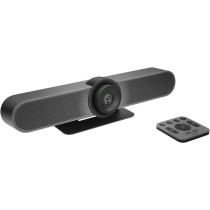 Logitech Meetup Conference Cam For Huddle Rooms Meeting With Bluetooth Speakers