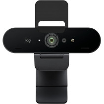 Logitech Brio Stream Webcam, Ultra HD 4K Streaming Edition, 1080p/60fps Hyper-Fast Streaming, Wide Adjustable Field of View For Gaming, Works With Skype, Zoom, Xsplit, Youtube, PC/Xbox/Laptop, Black
