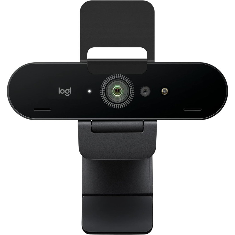 Logitech Brio Stream Webcam, Ultra HD 4K Streaming Edition, 1080p/60fps Hyper-Fast Streaming, Wide Adjustable Field of View For Gaming, Works With Skype, Zoom, Xsplit, Youtube, PC/Xbox/Laptop, Black