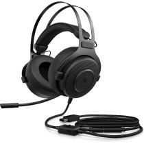 OMEN Blast Headset Gaming Headset With Retractable, Noise Canceling Microphone And 7.1 Surround Sound Multi-Compatible Xbox One, PS4, And PC Headset USB Headset, (1A858AA)