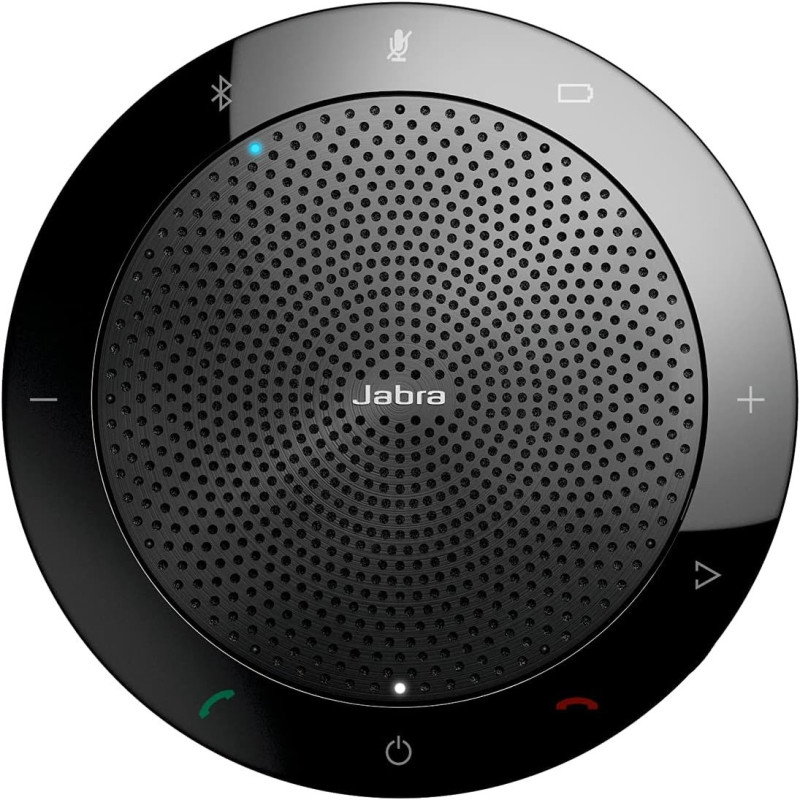 Jabra Speak 510 Speaker Portable Bluetooth Speaker, Conference Speaker Connects To Laptops, Smartphones And Tablets USB Plug