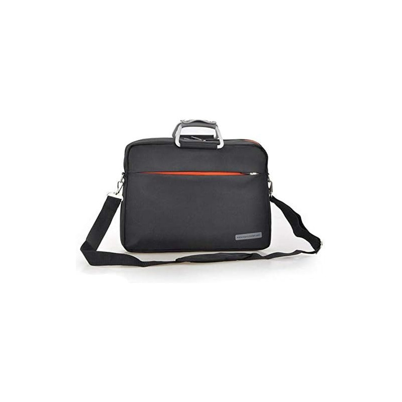 Brinch BW-127 Unisex Nylon Messenger Bags, Black