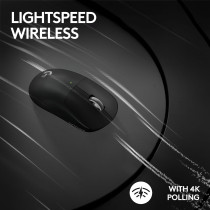 Logitech G Pro X Superlight 2 Lightspeed Wireless Gaming Mouse, Lightweight, Lightforce Hybrid Switches, Hero 2 Sensor, 32,000 Dpi, 5 Programmable Buttons, Usb-C Charging, Pc And Mac, Black