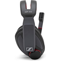 Sennheiser GSP 350 Closed Back Gaming Headset, (Pack of 1), USB, Black/Red