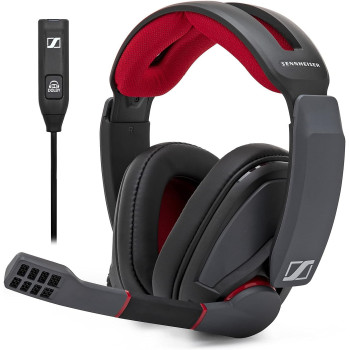 Sennheiser GSP 350 Closed Back Gaming Headset, (Pack of 1), USB, Black/Red
