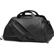 OMEN Transceptor DuffleBag Backpack With USB Port Charger, 17.3 Inch, Laptop Sleeve, Water-Resistant, Shoe Stash, RFID-Blocking, Luggage Sleeve (7MT82AA)