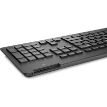 HP keyboard Business Smartcard, Classic, Black, Wire (USB), US, Inbulit Chip Card Reader, Z9H48AA#AKB