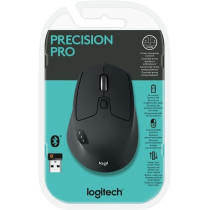 Logitech M720 Triathalon Multi-Device Wireless Mouse, Black