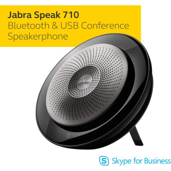 Jabra Speak 710 Portable UC Conference Speakerphone For Conference Calls And Music, Bluetooth, USB