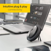 Jabra Speak 710 Portable UC Conference Speakerphone For Conference Calls And Music, Bluetooth, USB