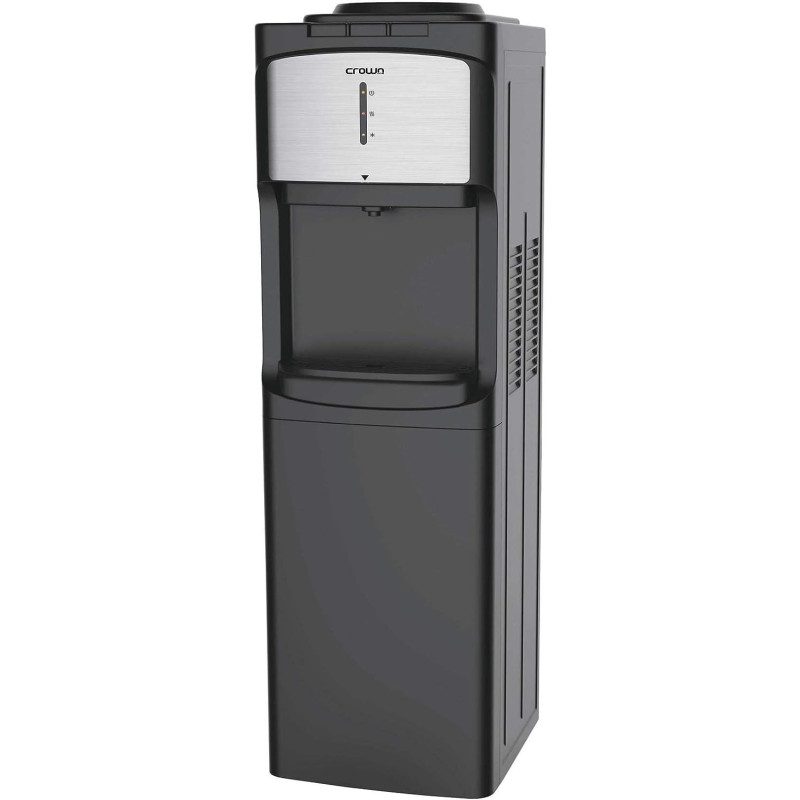 Crownline Floor Standing Water Dispenser, WD 201, Black, 1 Year Warranty