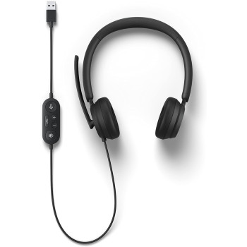 Microsoft Modern USB Headset Noise Cancelling Microphone, Black