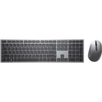 Dell Premier Multi-Device Wireless Keyboard And Mouse, KM7321W, Titan Gray