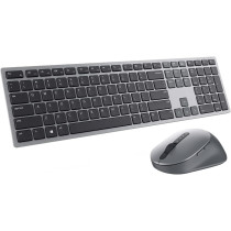 Dell Premier Multi-Device Wireless Keyboard And Mouse, KM7321W, Titan Gray