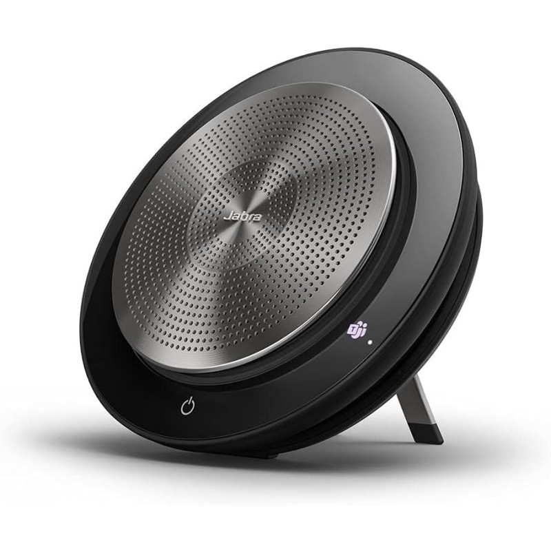 Jabra Speak 750 Speaker Phone, Microsoft Teams Certified Portable Conference Speaker With Bluetooth Adapter And USB, Connect With Laptops, Smartphones And Tablets, Black