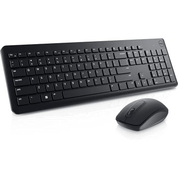 Dell KM3322W Wireless Keyboard And Mouse, 45 cm, KM3322W-WirelessKM, ( Arabic/English ), Black