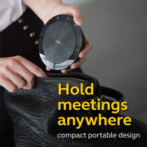 Jabra Speak 510 MS Wireless Bluetooth Speakerphone, Portable Conference Speaker for Holding Meetings Anywhere - Certified for Microsoft Teams
