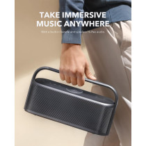 Soundcore Motion X600 Portable Bluetooth Speaker With Wireless Hi-Res Spatial Audio, Black