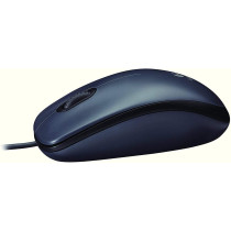Logitech M90 USB Wired Mouse, Black, m-u0026