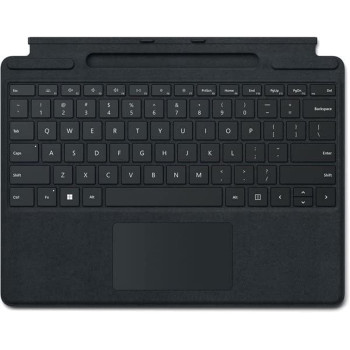 Microsoft Surface Accessories Pro Signature Keyboard 8Xa 00014 (English & Arabic Keyboard), Black