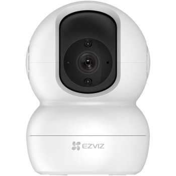 EZVIZ TY2 FHD 1080P IP-Surveillance Camera, WLAN, IP-Kamera, 360 P, Drehbar, Intelligente Nachtsicht, Kompatibel mit Alexa, White