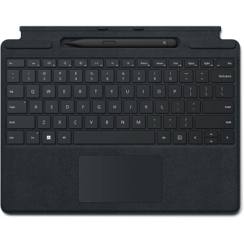 Microsoft Surface Pro Signature Keyboard With Slim Pen 2, Black