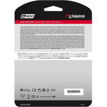 Kingston 480GB A400 SATA3 2.5 Inch, Internal SSD Upto 500MB/s Read, 450MB/s Write