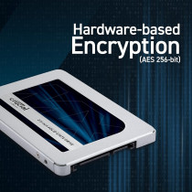 Crucial CT500MX500SSD1 MX500 500GB 3D NAND SATA 2.5 Inch Internal SSD, Metal