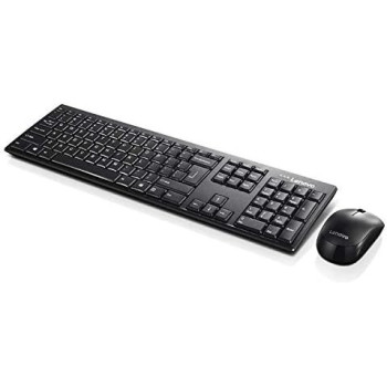 Lenovo Wireles Keyboard And Mouse Combo, Black