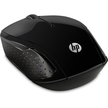 HP 200, 2.4 GHz USB Wireless Mouse With Red LED 1000 DPI Optical Sensor, Black