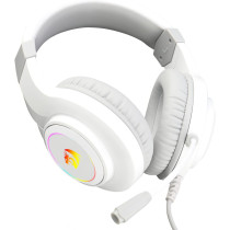 Redragon Hylas RGB Wired Gaming Headset with Microphone, H260, White