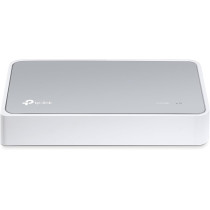 TP-Link 8 Port 10/100Mbps Fast Ethernet Switch Desktop Ethernet Splitter Ethernet Hub, Plug And Play, Fanless Quiet, Desktop Design, Green Technology Unmanaged (TL-SF1008D), White