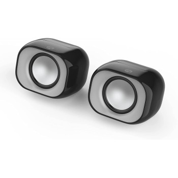 HP DHS-2111 USB Wired Mini Desktop Speaker Multimedia Stereo Subwoofer For Home, Laptop And Notebook