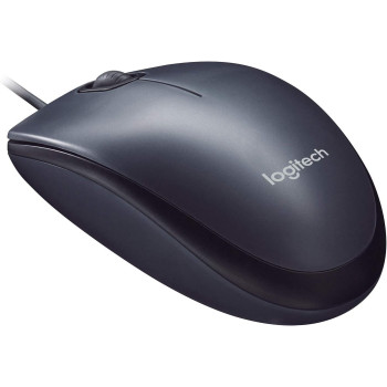 Logitech USB Mouse For PC And Laptop - M90