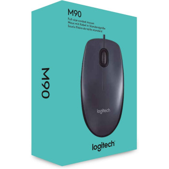 Logitech USB Mouse For PC And Laptop - M90