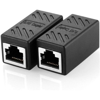 SKY RJ45 in Line Coupler LAN Extender for CAT7 CAT6 CAT5 Cables 2 pcs