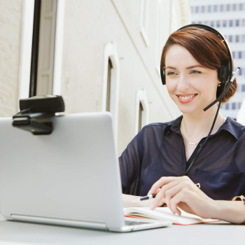 Logitech C930e 1080P HD Video Webcam - 90-Degree Extended View, Microsoft Lync 2013 and Skype Certified, Black