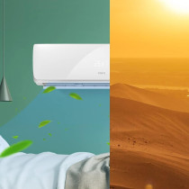 Chiq CSC3-18K 1.5 Tons Split Air Conditioners, White, T3 Tropical, Fast Cooling, 4-Way-Swing,Auto Restart, Energy Saving And Efficient, Sleep Mode, 1 Year Warranty