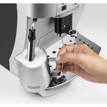 DeLonghi Magnifica S Bean To Cup Coffee Machine, Silver, ECAM21.117.SB, 1 Year Warranty