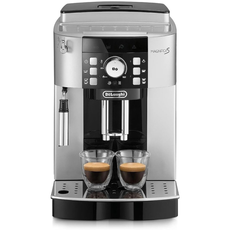 DeLonghi Magnifica S Bean To Cup Coffee Machine, Silver, ECAM21.117.SB, 1 Year Warranty