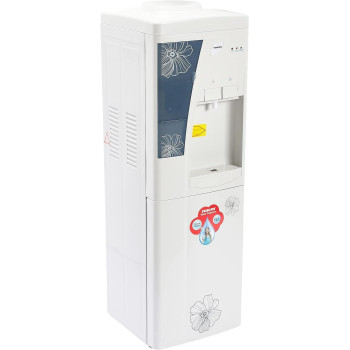 Nikai Water Dispenser Hot And Cold-Water Option With Cabinet, Stainless Steel Tank, Compressor Cooling, Anti-Spill System, CFC-Free, Low Noise Design, Single Tap Design, Anti-Bacterial, NWD1208C1, 1 Year Warranty