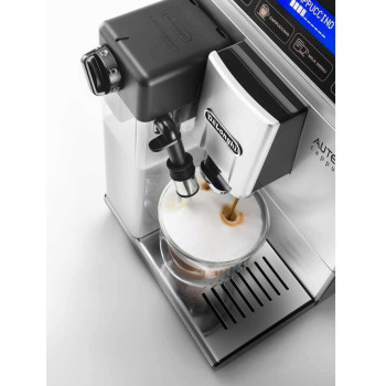 DeLonghi Autentica Cappuccino, Fully Automatic Bean To Cup Coffee Machine, Espresso Maker, ETAM29.660.SB, Silver And Black, 1 Year Warranty