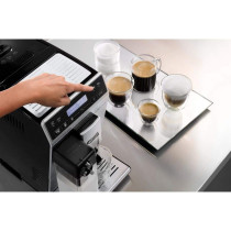 DeLonghi Autentica Cappuccino, Fully Automatic Bean To Cup Coffee Machine, Espresso Maker, ETAM29.660.SB, Silver And Black, 1 Year Warranty