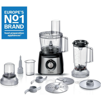 Bosch 800 W Food Processor With Mixer Grinder, Vegetable Chopper, Blender And More, 1 Year Warranty