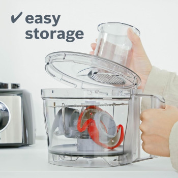 Bosch 800 W Food Processor With Mixer Grinder, Vegetable Chopper, Blender And More, 1 Year Warranty