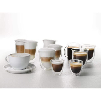 DeLonghi Fully Automatic Bean To Cup Coffee Machine With Built In Grinder, One Touch Espresso, Cappuccino, Latte, Macchiato Maker, Italian Design, Best For Home And Office, Dinamica, Ecam 350.75.S, 1 Year Warranty