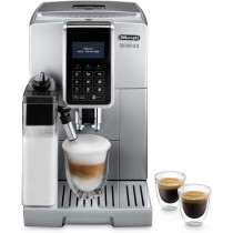 DeLonghi Fully Automatic Bean To Cup Coffee Machine With Built In Grinder, One Touch Espresso, Cappuccino, Latte, Macchiato Maker, Italian Design, Best For Home And Office, Dinamica, Ecam 350.75.S, 1 Year Warranty