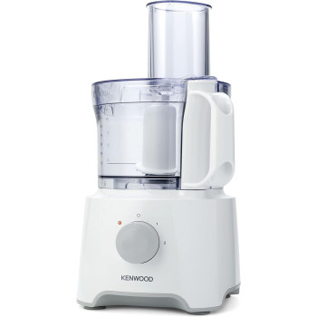 Kenwood Food Processor 800W Multi-Functional With Reversible Stainless Steel Disk/Blender/Whisk, White, 1 Year Warranty