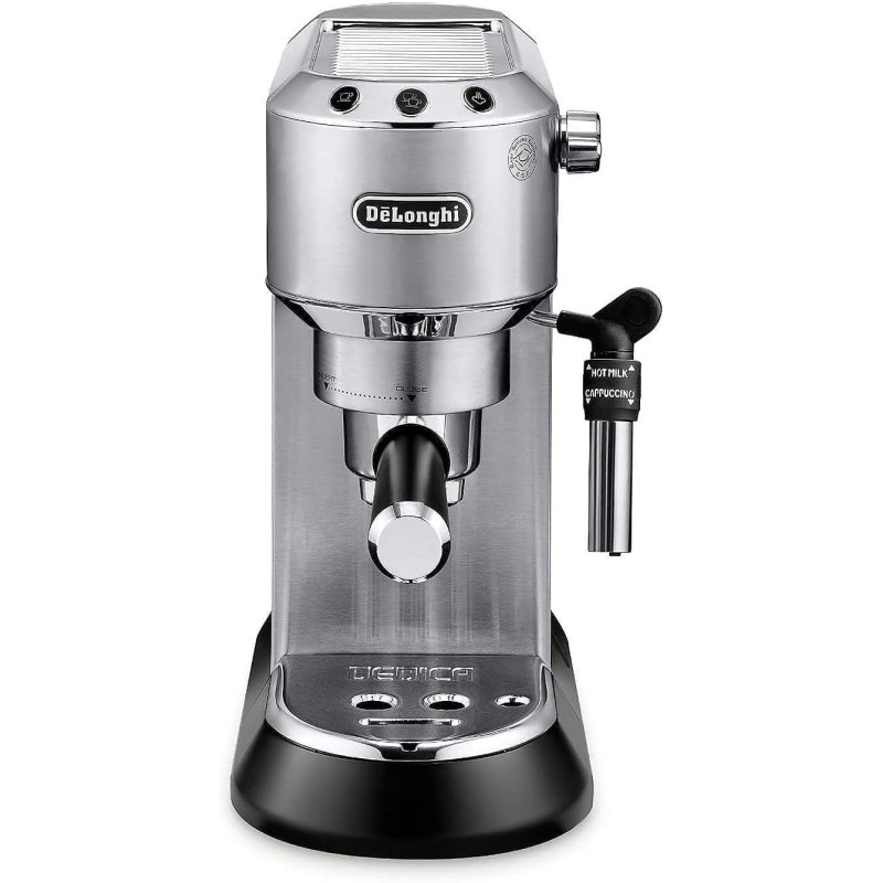 DeLonghi America, EC685M, Dedica Deluxe Espresso, Silver, 1 Year Warranty