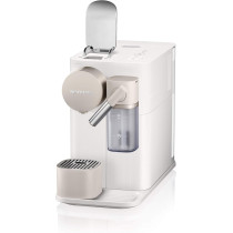 DeLonghi Lattissima One, Single Serve Capsule Coffee Machine, Automatic Frothed Milk, Cappuccino And Latte, EN500.W, White, 1 Year Warranty